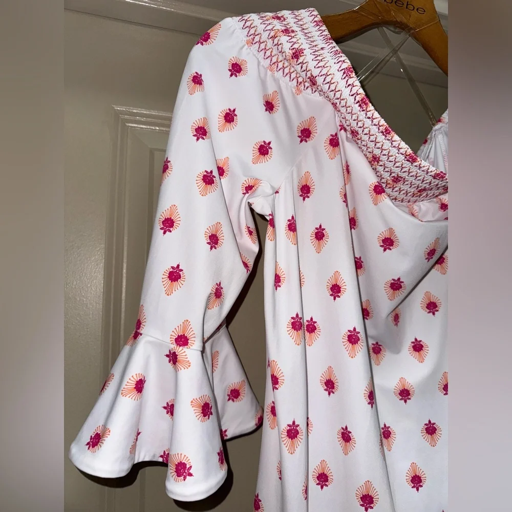 Cabana Life Tulum Coverluxe Smocked Dress size XL - Picture 9 of 13